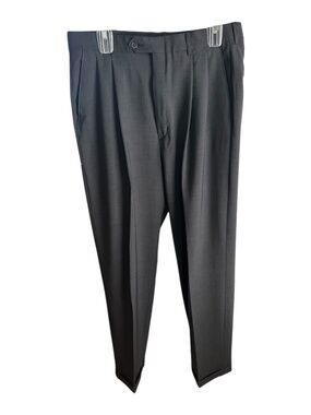 Men's Hagger Gray Dress Pants-Size 34x34